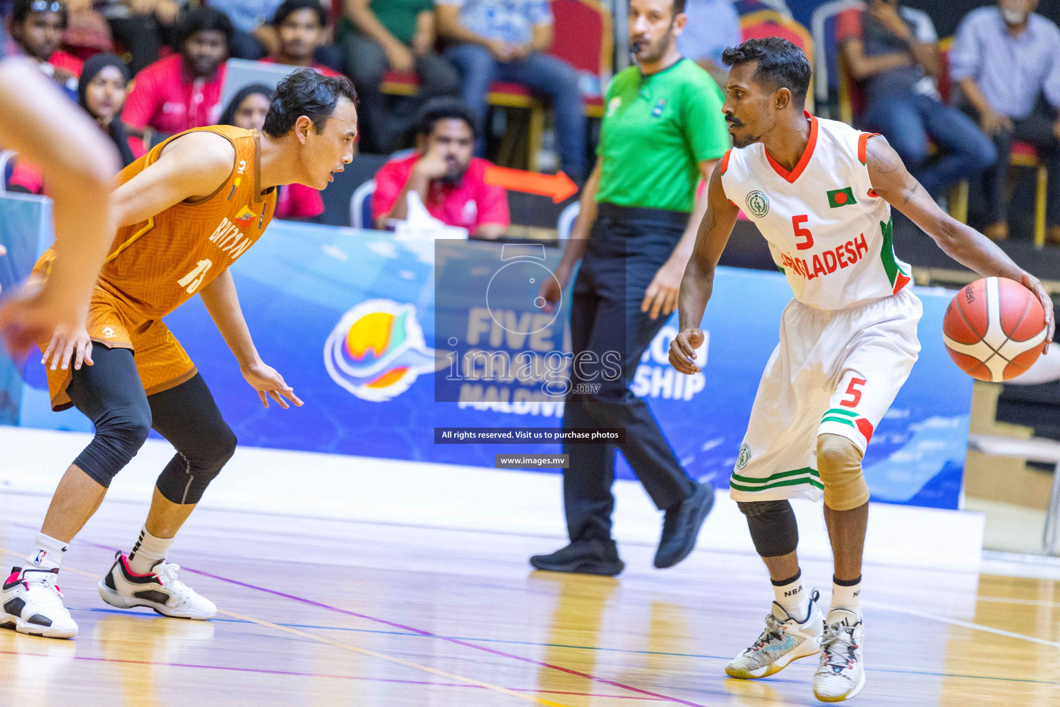 Bangladesh vs Bhutan in the final of Five Nation Championship 2023 was held in Social Center, Male', Maldives on Thursday, 22nd June 2023. Photos: Ismail Thoriq / images.mv