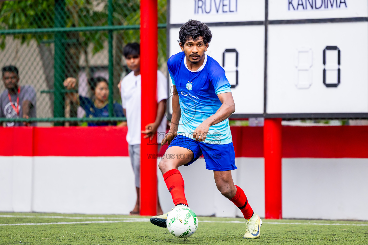 Iruveli vs Kandima in Day 5 of Resort League 2025 (Dhaalu Zone) was held on Monday, 19th May 2025 in Niyama Private island, Dhaalu Atoll, Maldives. Photos: Nausham Waheed / images.mv