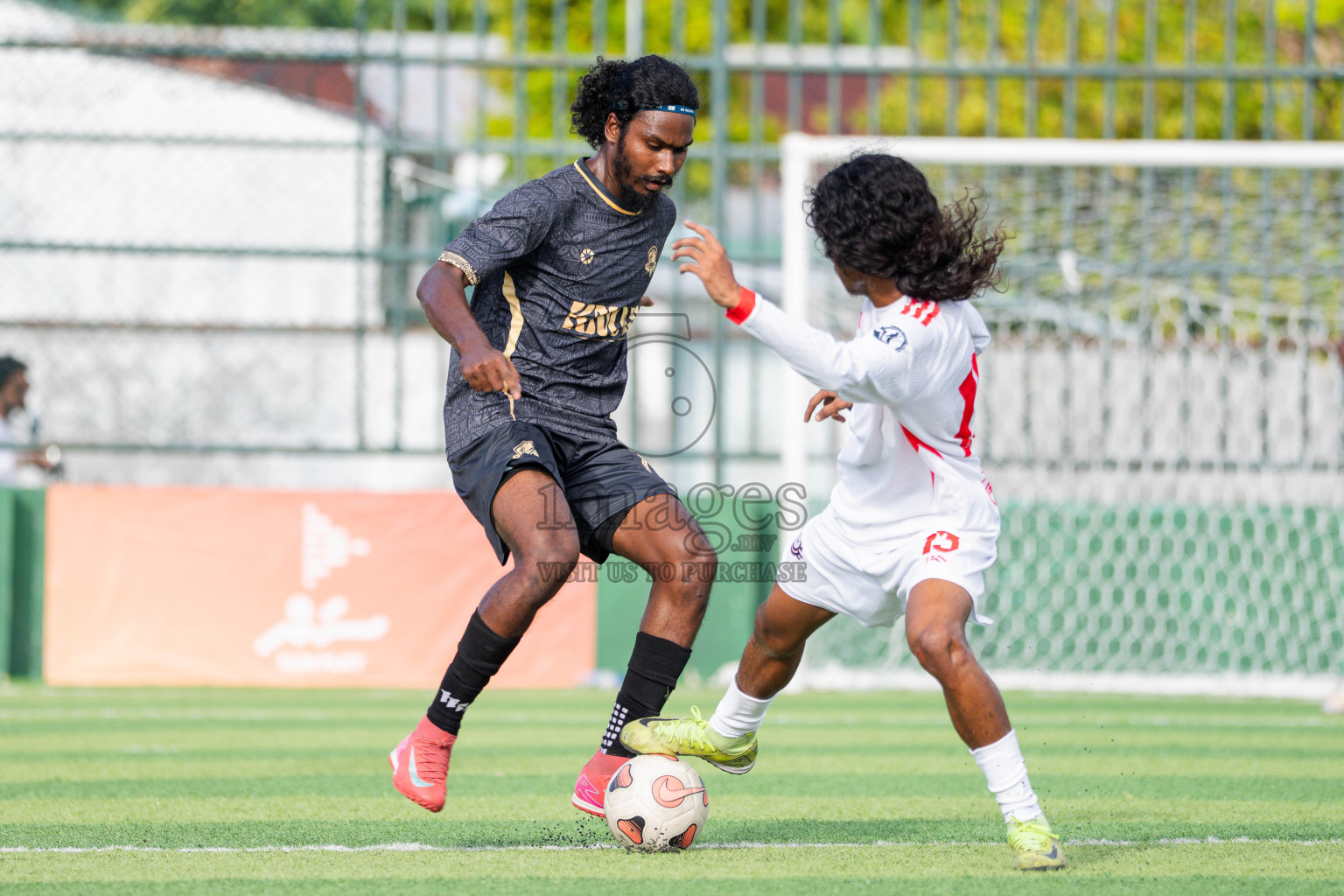 Outreef SC VS Lecrose SC in Day 3 - Fonadhoo Youth Futsal Challenge 2025 held in Fonadhoo Futsal Stadium, L. Fonadhoo, Maldives on Tuesday, 28th October 2025 Photos: Arif Rasheed / images.mv