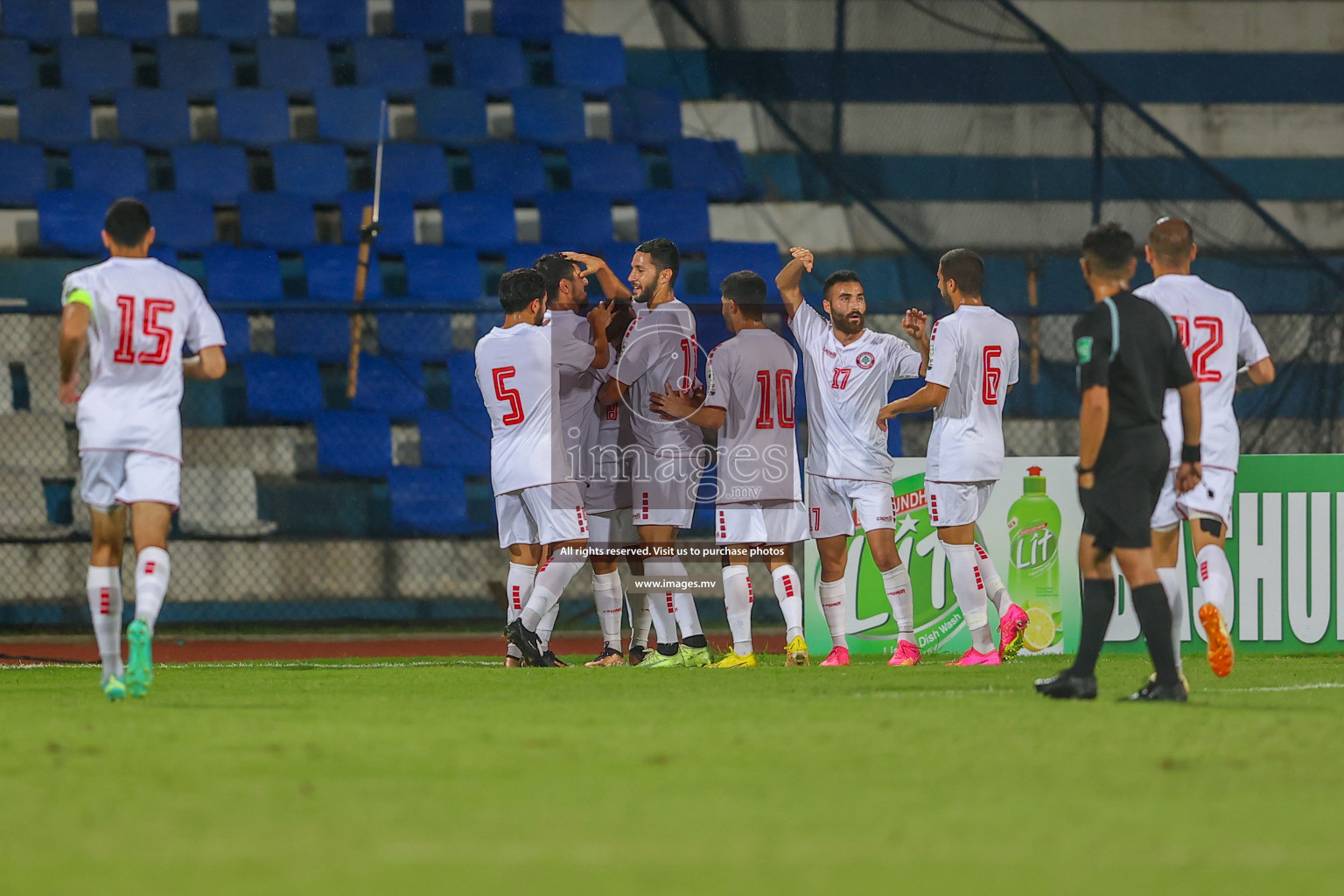 Bhutan vs Lebanon in SAFF Championship 2023 held in Sree Kanteerava Stadium, Bengaluru, India, on Sunday, 25th June 2023. Photos: Nausham Waheed, Hassan Simah / images.mv