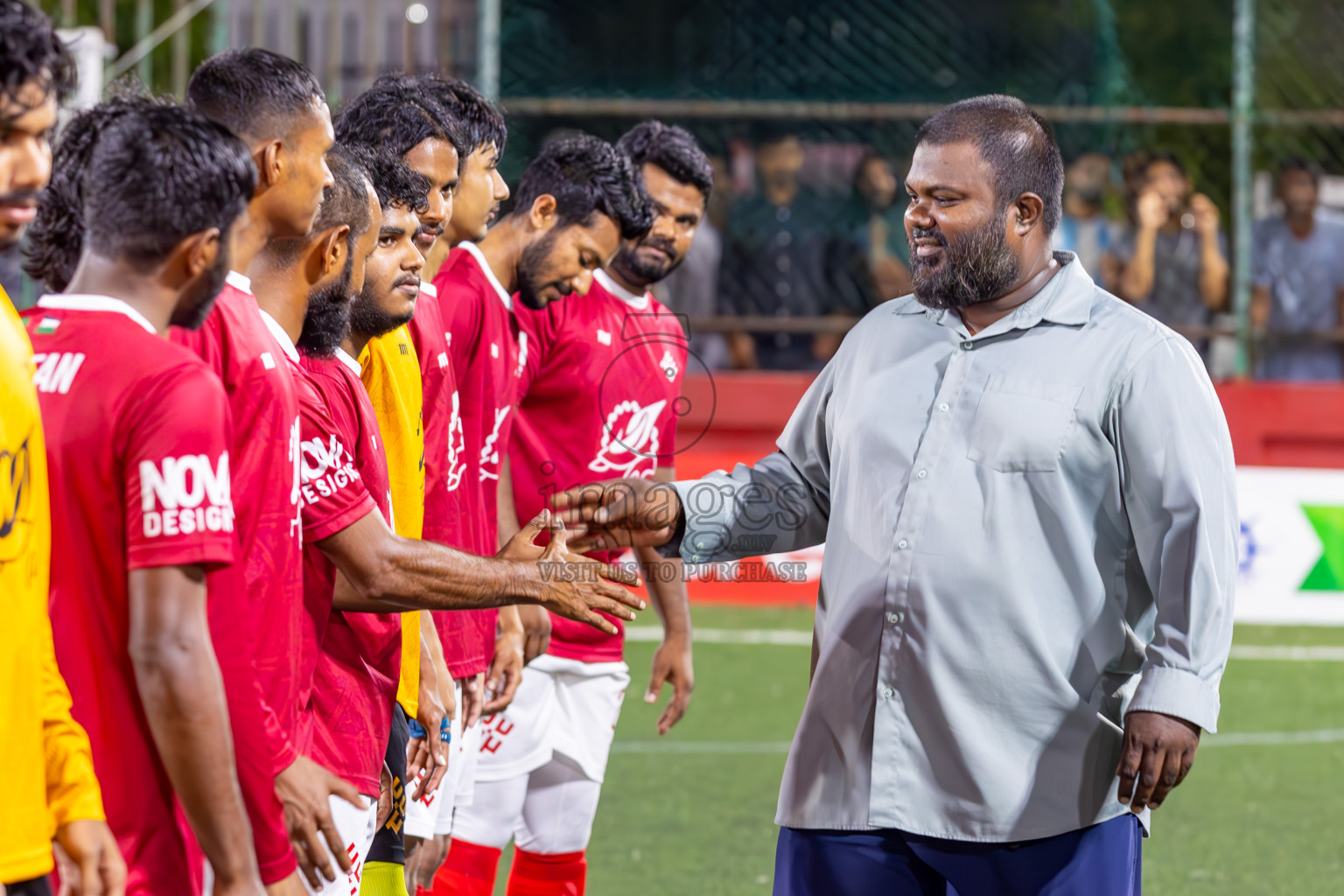 K Gaafaru vs K Kaashidhoo on Day 34 of Golden Futsal Challenge 2024 was held on Monday, 19th February 2024, in Hulhumale', Maldives
Photos: Ismail Thoriq / images.mv