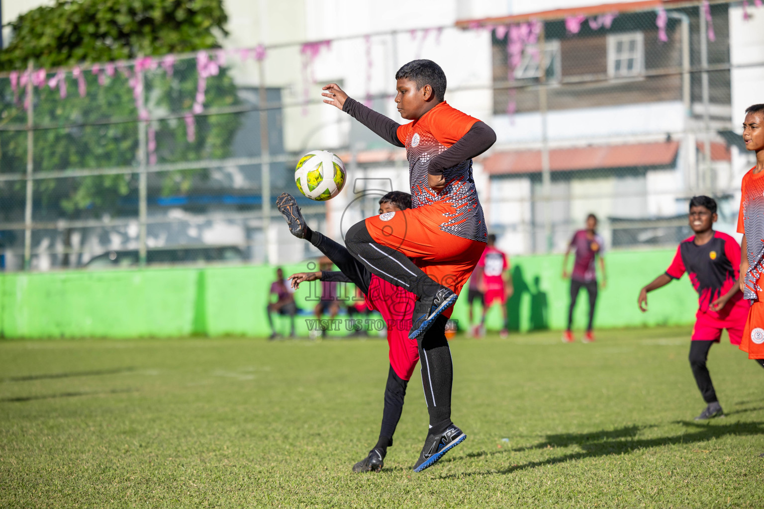 Day 1 of MILO Kids 7s Weekend 2024 held in Male, Maldives on Thursday, 17th October 2024. Photos: Shuu / images.mv