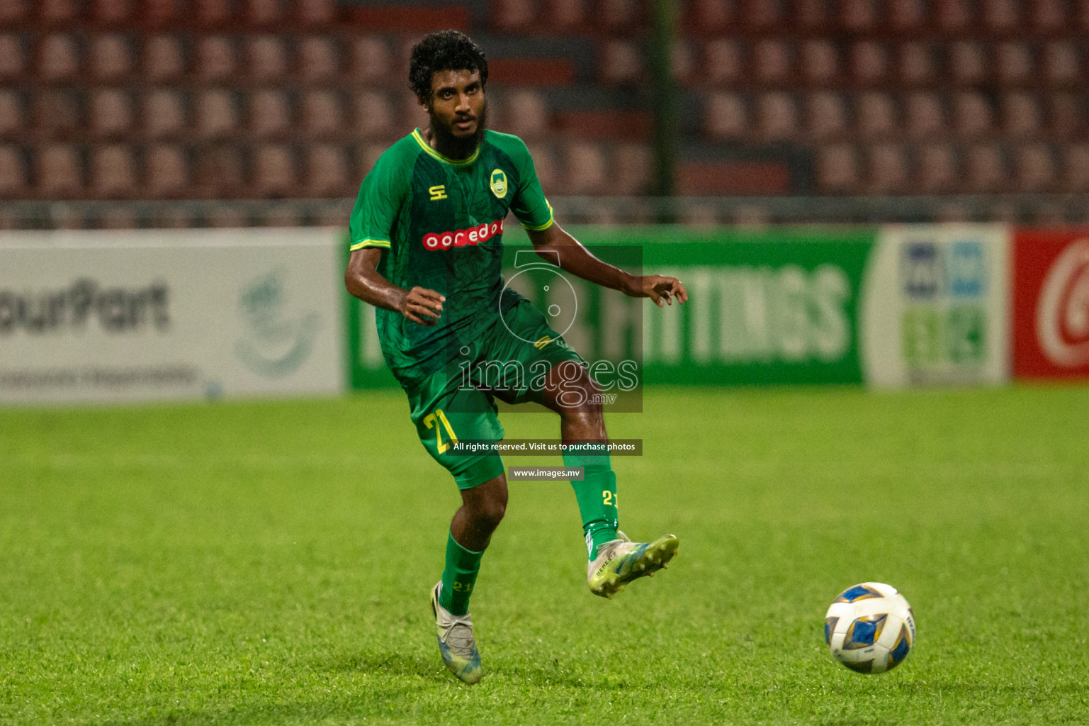 Maziya SRC vs Club Valencia in the Community Shield Match 2021/2022 on 15 December 2021 held in Male', Maldives. Photos: Hassan Simah / images.mv