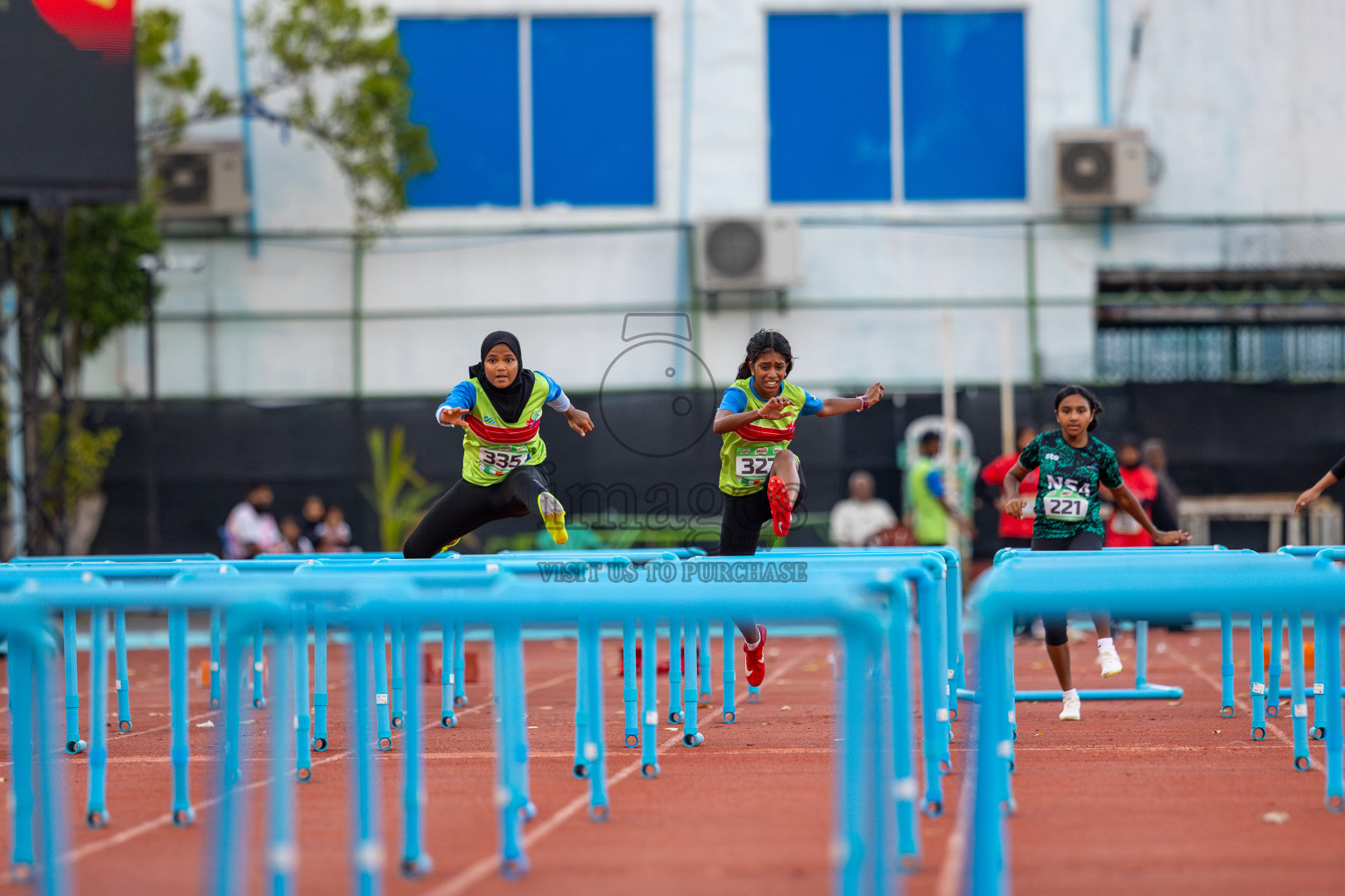 Day 2 of 12th Milo Association Championships was held in Ekuveni Track at Male', Maldives on Friday, 25th April 2025. Photos: Ismail Thoriq / images.mv