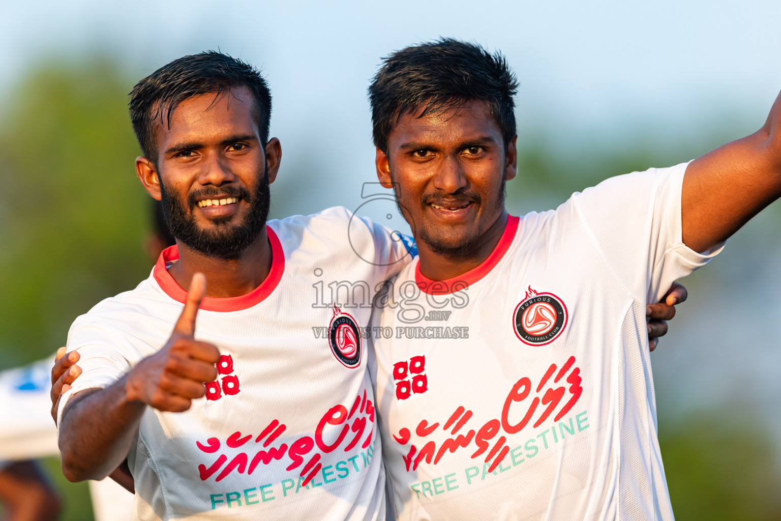 Kanmathi Juniors vs Furious SC from Manadhoo Council Cup 2024 in N Manadhoo Maldives on Monday, 19th February 2023. Photos: Nausham Waheed / images.mv