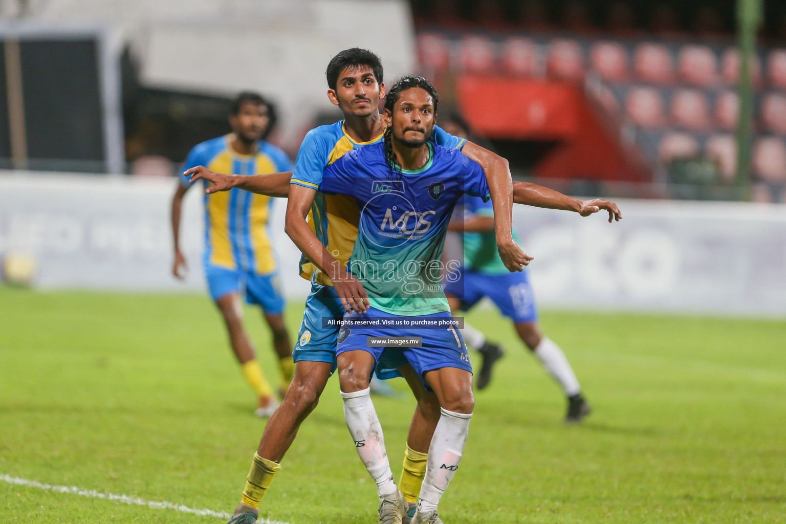 President's Cup 2023 - Club Valencia vs Super United Sports, held in National Football Stadium, Male', Maldives  Photos: Mohamed Mahfooz Moosa/ Images.mv