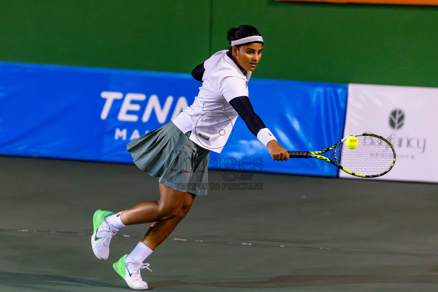 Day 2 of ATF Maldives Junior Open Tennis was held in Male' Tennis Court, Male', Maldives on Tuesday, 10th December 2024. Photos: Nausham Waheed / images.mv