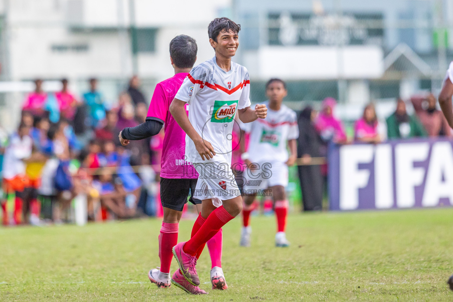 Dhivehi Youth League 2024 - Day 1. Matches held at Henveiru Stadium on 21st November 2024 , Thursday. Photos: Shuu Abdul Sattar/ Images.mv