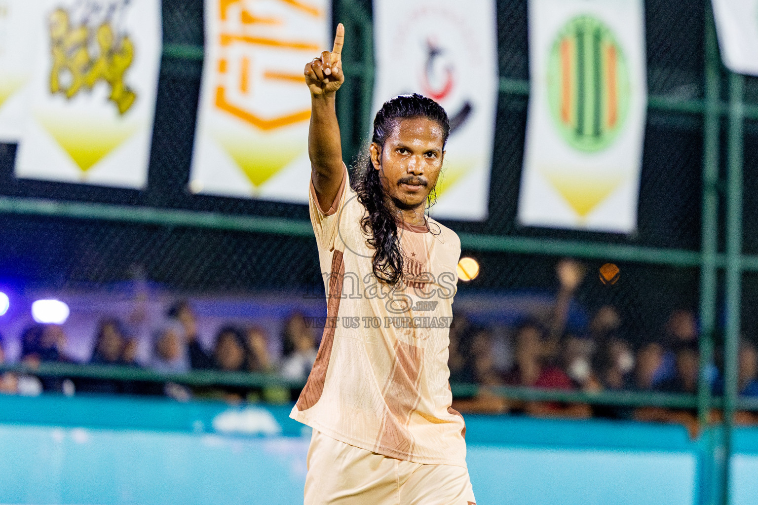 Dee Cee Jay SC vs Fools SC in Semi Finals of Laamehi Dhiggaru Ekuveri Futsal Challenge 2025 was held on Sunday, 27th July 2025, at Dhiggaru Futsal Ground, Dhiggaru, Maldives Photos: Nausham Waheed  / images.mv