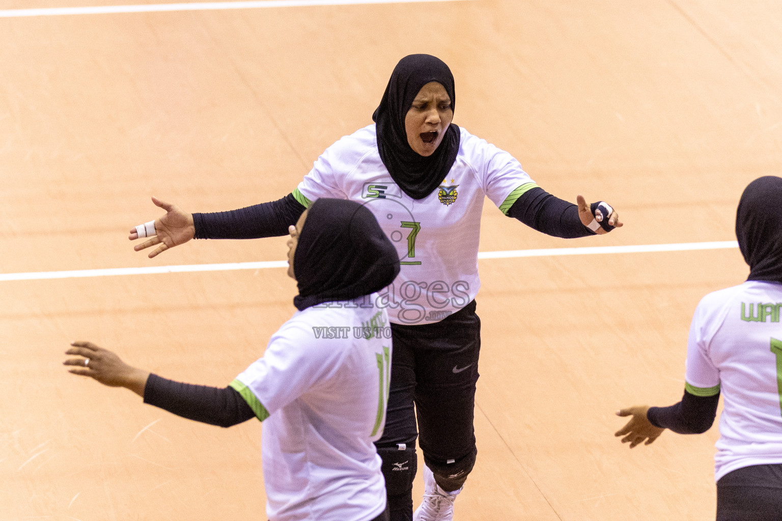 Final of Women's Division of Volleyball Association Cup 2023 held in Male', Maldives on Monday, 25th December 2023 at Social Center Indoor Hall Photos By: Nausham Waheed /images.mv