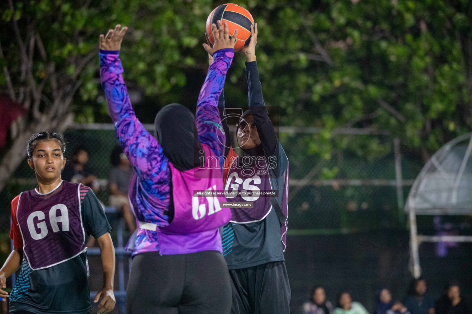 Day 5 of 20th Milo National Netball Tournament 2023, held in Synthetic Netball Court, Male', Maldives on 3rd  June 2023 Photos: Nausham Waheed/ Images.mv