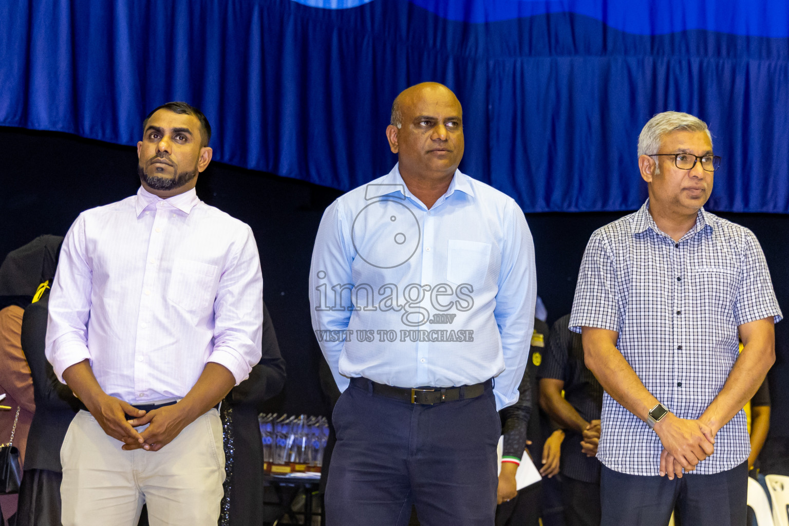 Finals of Interschool Volleyball Tournament 2024 was held in Social Center at Male', Maldives on Friday, 6th December 2024. Photos: Nausham Waheed / images.mv