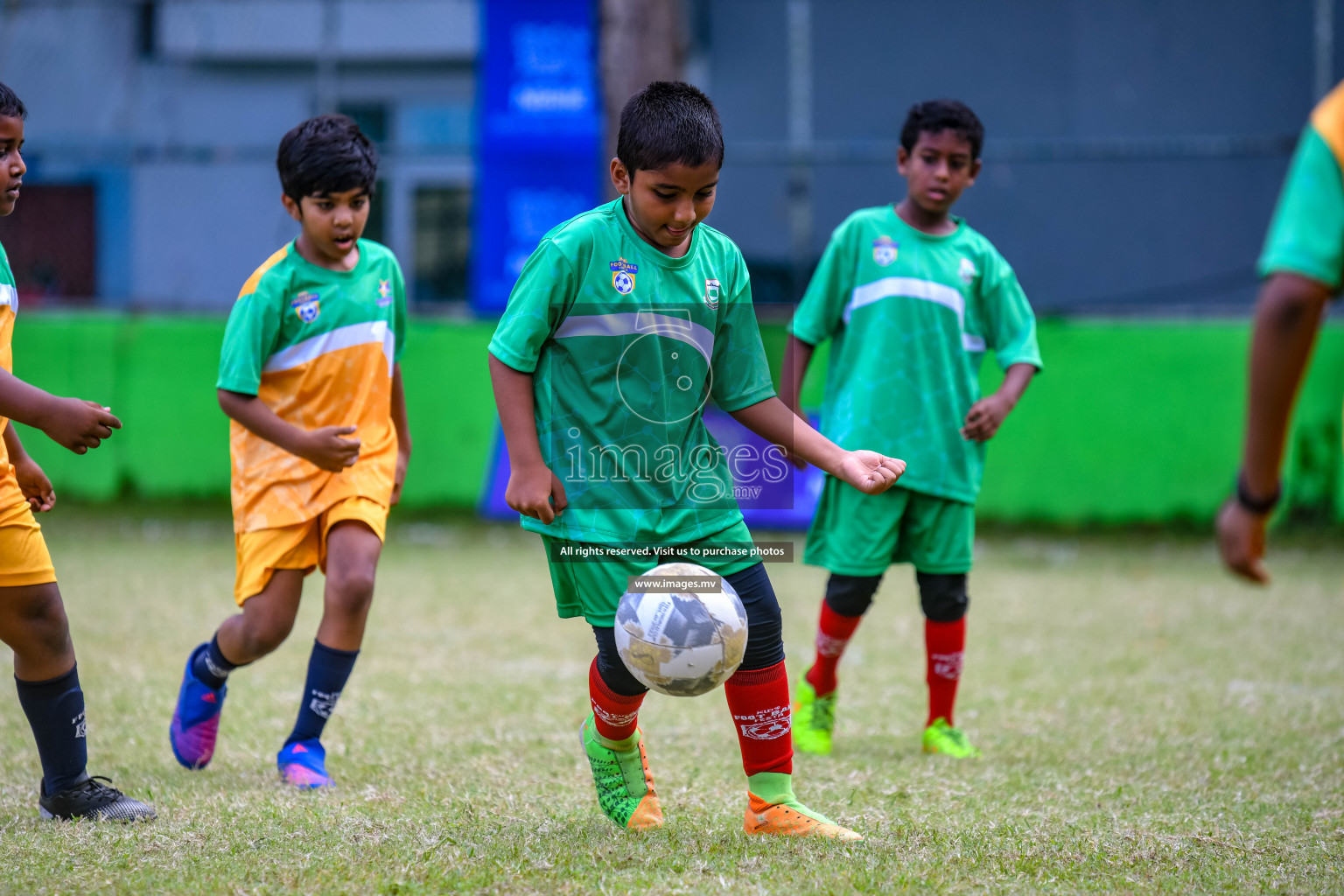 Day 3 of Milo Kids Football Fiesta 2022 was held in Male', Maldives on 21st October 2022. Photos: Nausham Waheed/ images.mv