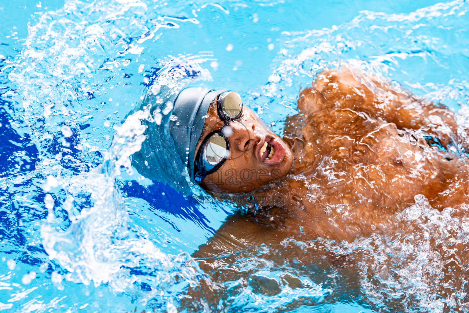 Day 2 of National Swimming Competition 2024 held in Hulhumale', Maldives on Saturday, 14th December 2024. Photos: Nausham Waheed / images.mv