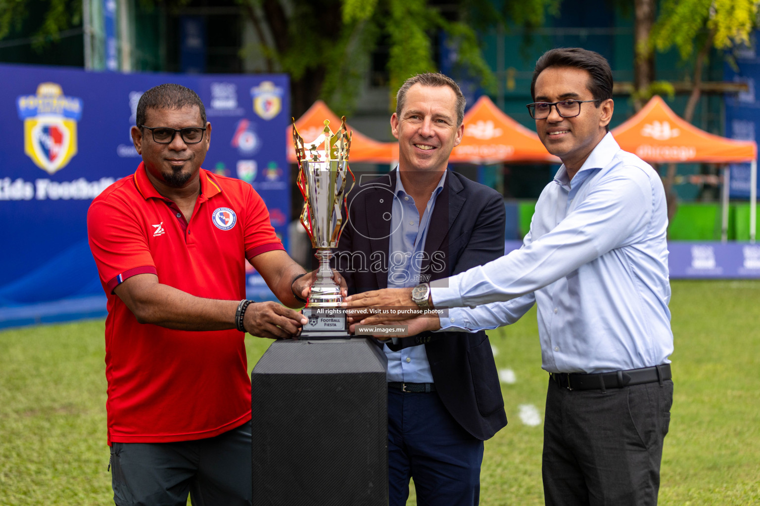 Day 1 of Nestle kids football fiesta, held in Henveyru Football Stadium, Male', Maldives on Wednesday, 11th October 2023 Photos: Shut Abdul Sattar/ Images.mv