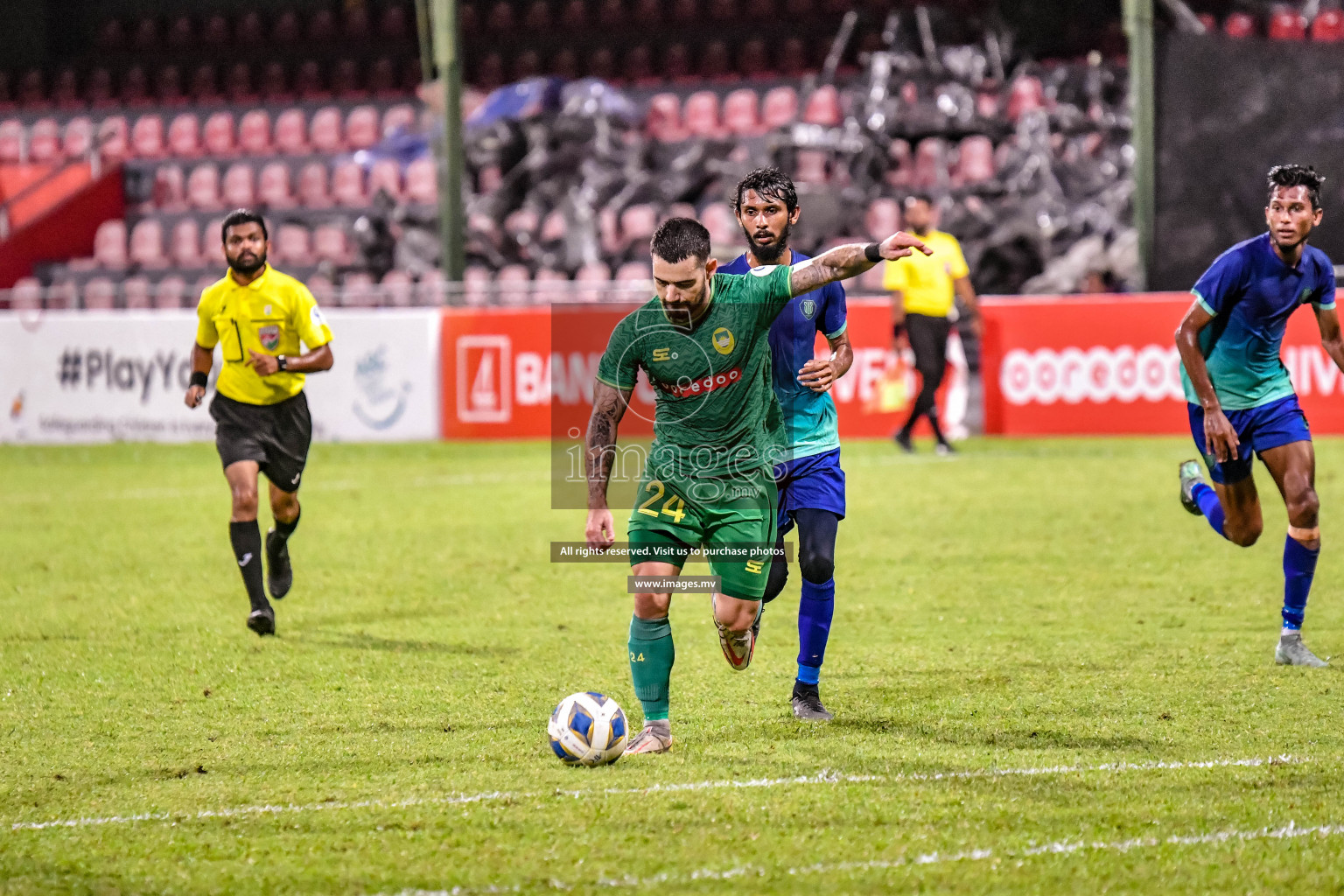 Dhivehi Premier League held in Male', Maldives on 26th June 2022 Photos By: Nausham Waheed /images.mv