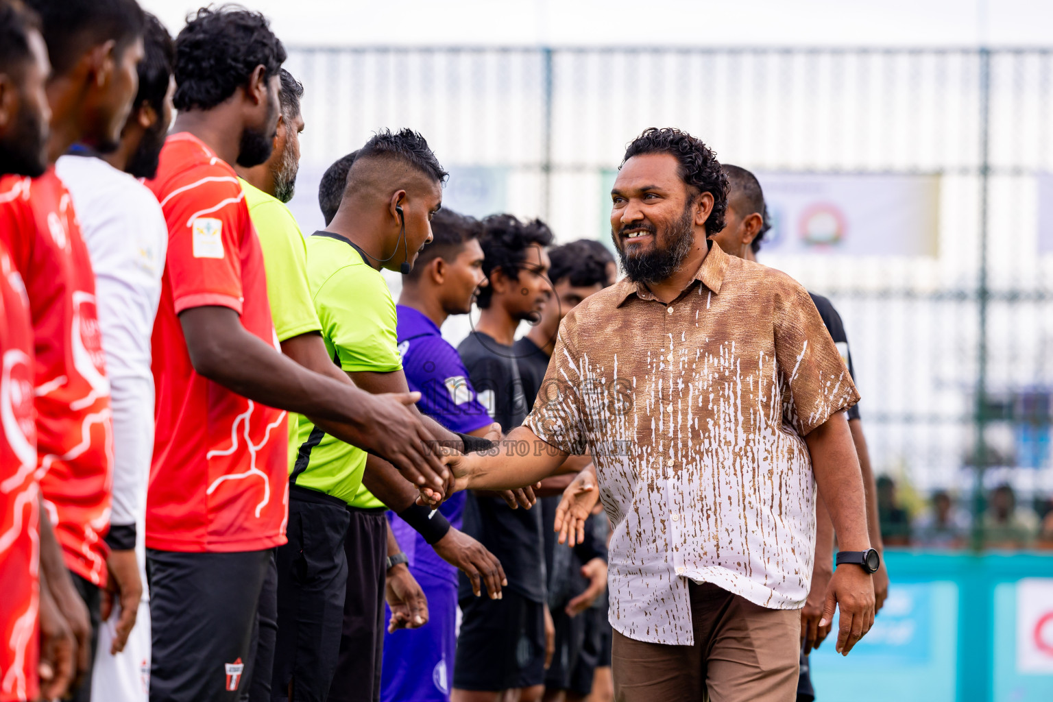 Raiymandhoo FC vs Dee Cee Jay SC in Day 1 of Laamehi Dhiggaru Ekuveri Futsal Challenge 2024 was held on Friday, 26th July 2024, at Dhiggaru Futsal Ground, Dhiggaru, Maldives Photos: Nausham Waheed / images.mv