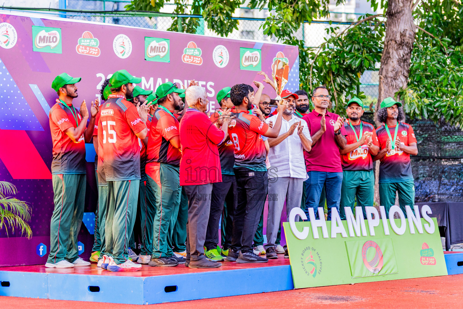 Final of the President's T20 Cricket Cup 2025 held on 8th August 2025, in Ekuveni Cricket Grounds, Male', Maldives. Photos: Areef Adam / Images.mv