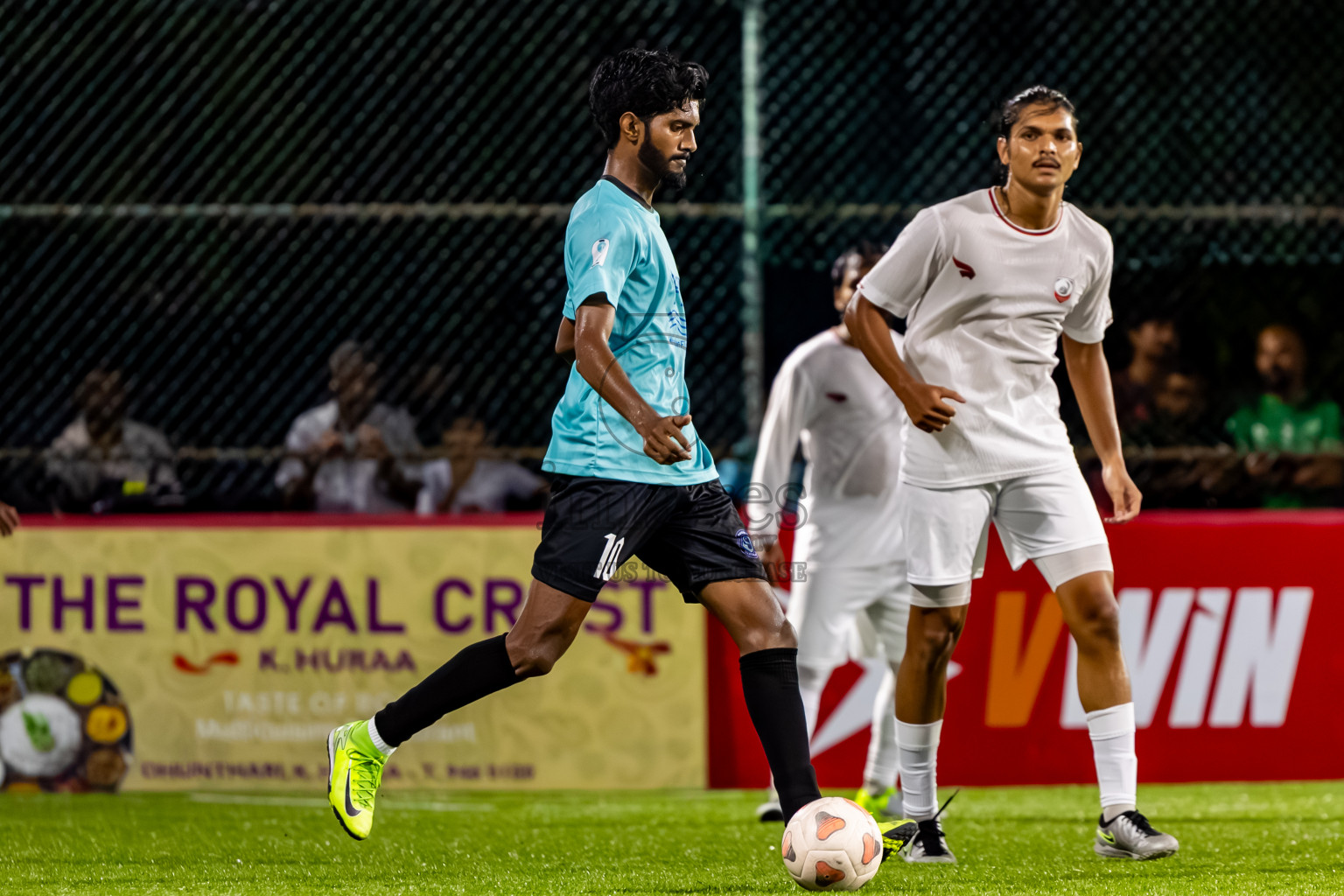 Criminal Court vs Fisheries RC in Day 11 of Club Maldives Cup Classic 2025 was held in Rehendi Futsal Ground, Hulhumale', Maldives on Thursday, 25th September 2025. Photos: Nausham Waheed / images.mv