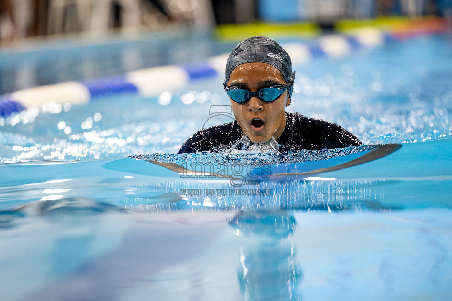 Day 5 of BML 21st Interschool Swimming Competition 2025 was held in Hulhumale' Swimming Pool, Hulhumale', Maldives on Wednesday, 15th October 2025. 
Photos: Hassan Simah / images.mv