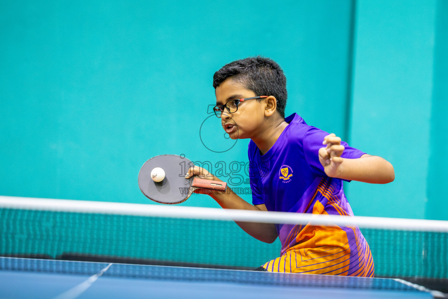 Day 2 of Interschool Table Tennis Tournament 2025 held at Male' TT Hall, Male', Maldives on Thursday, 15th May 2025. Photos By: Ismail Thoriq / images.mv