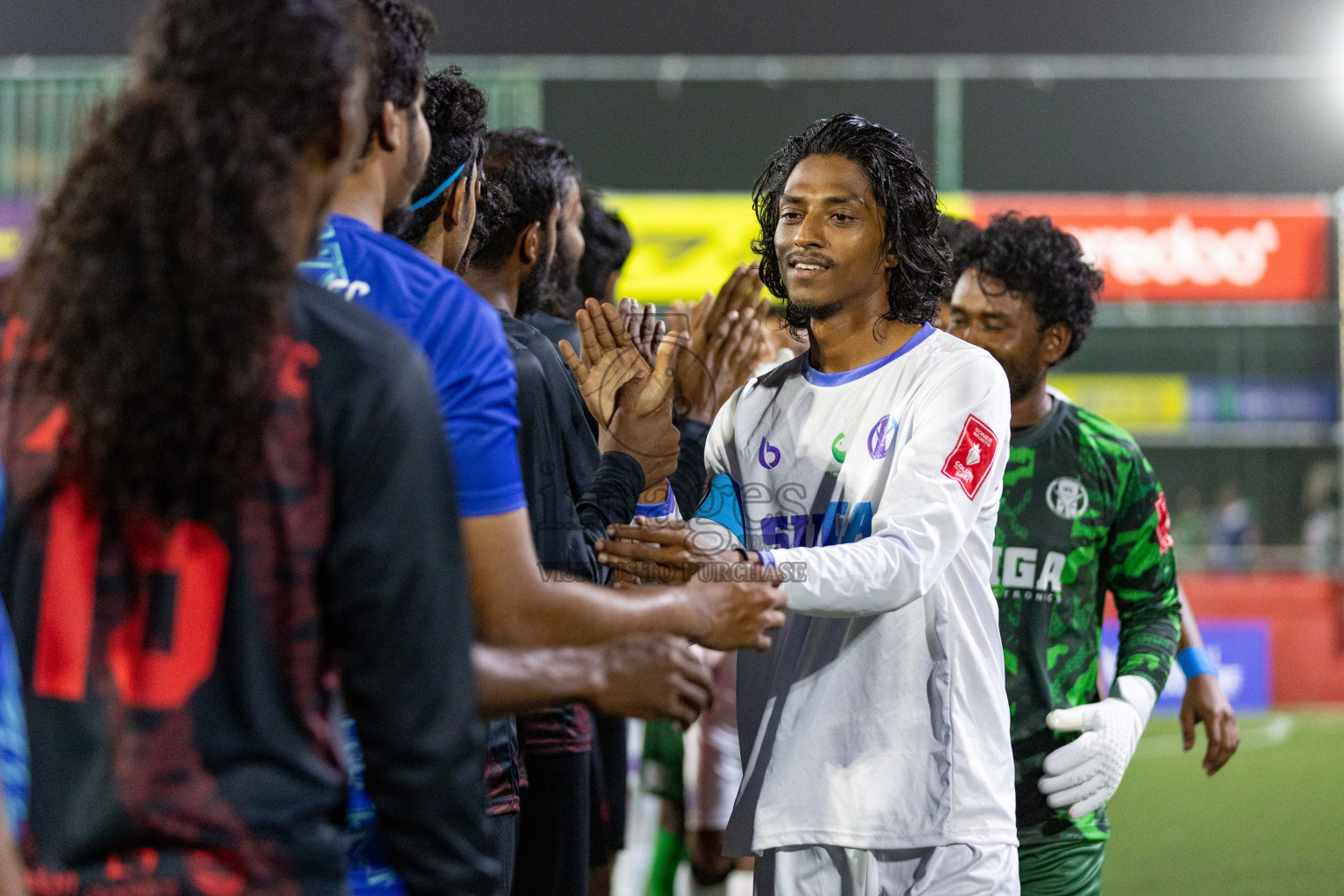 HA. Ihavandhoo vs HA. Muraidhoo in Day 1 of Golden Futsal Challenge 2024 was held on Monday, 15th January 2024, in Hulhumale', Maldives Photos: Nausham Waheed  / images.mv