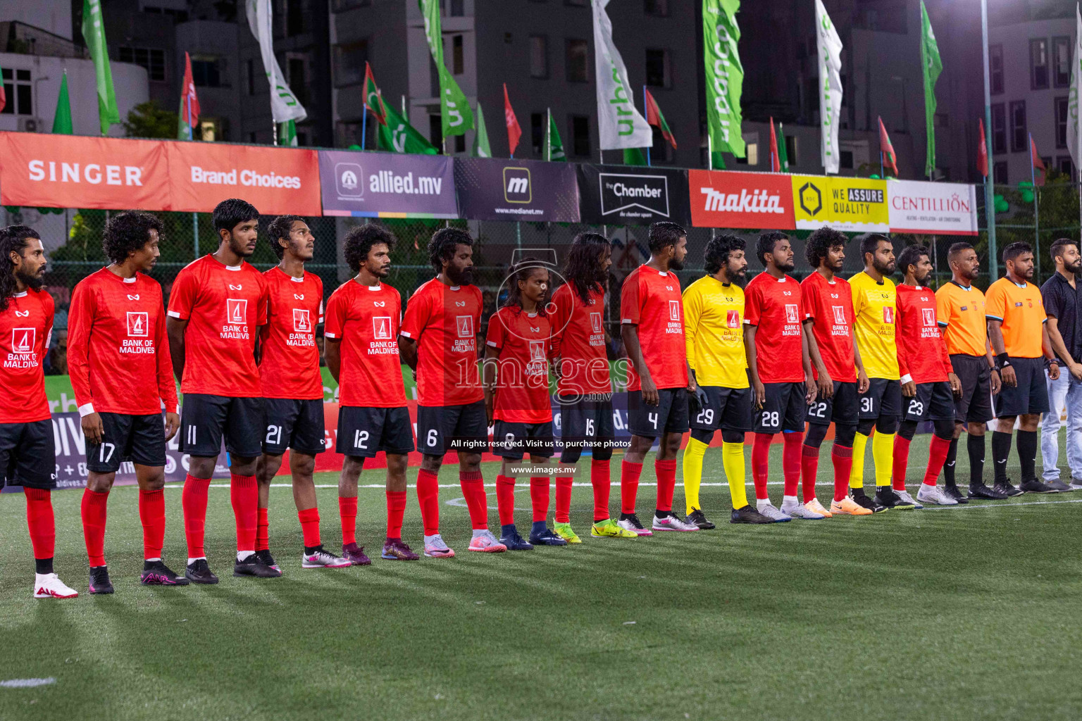 STELCO vs United BML in Quarter Final of Club Maldives Cup 2023 held in Hulhumale, Maldives, on Saturday, 12th August 2023Photos: Ismail Thoriq / images.mv