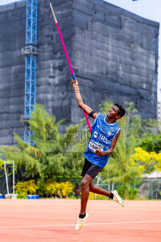 Day 5 of MWSC Interschool Athletics Championships 2024 held in Hulhumale Running Track, Hulhumale, Maldives on Wednesday, 13th November 2024. Photos by: Nausham Waheed / Images.mv