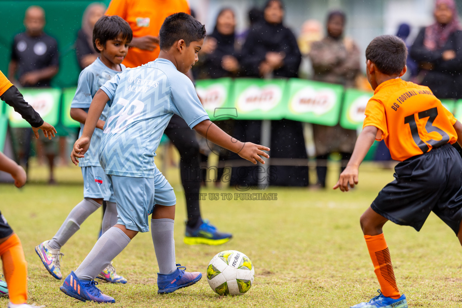 Day 3 of MILO SVAM Juniors 2025 (U-8) was held at Henveiru Stadium in Male', Maldives on Saturday, 28th June 2025. Photos: Ismail Thoriq / images.mv