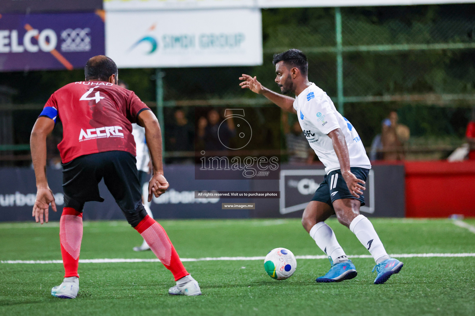 Trade Club vs ACCRC in Club Maldives Cup Classic 2023 held in Hulhumale, Maldives on 15 July 2023