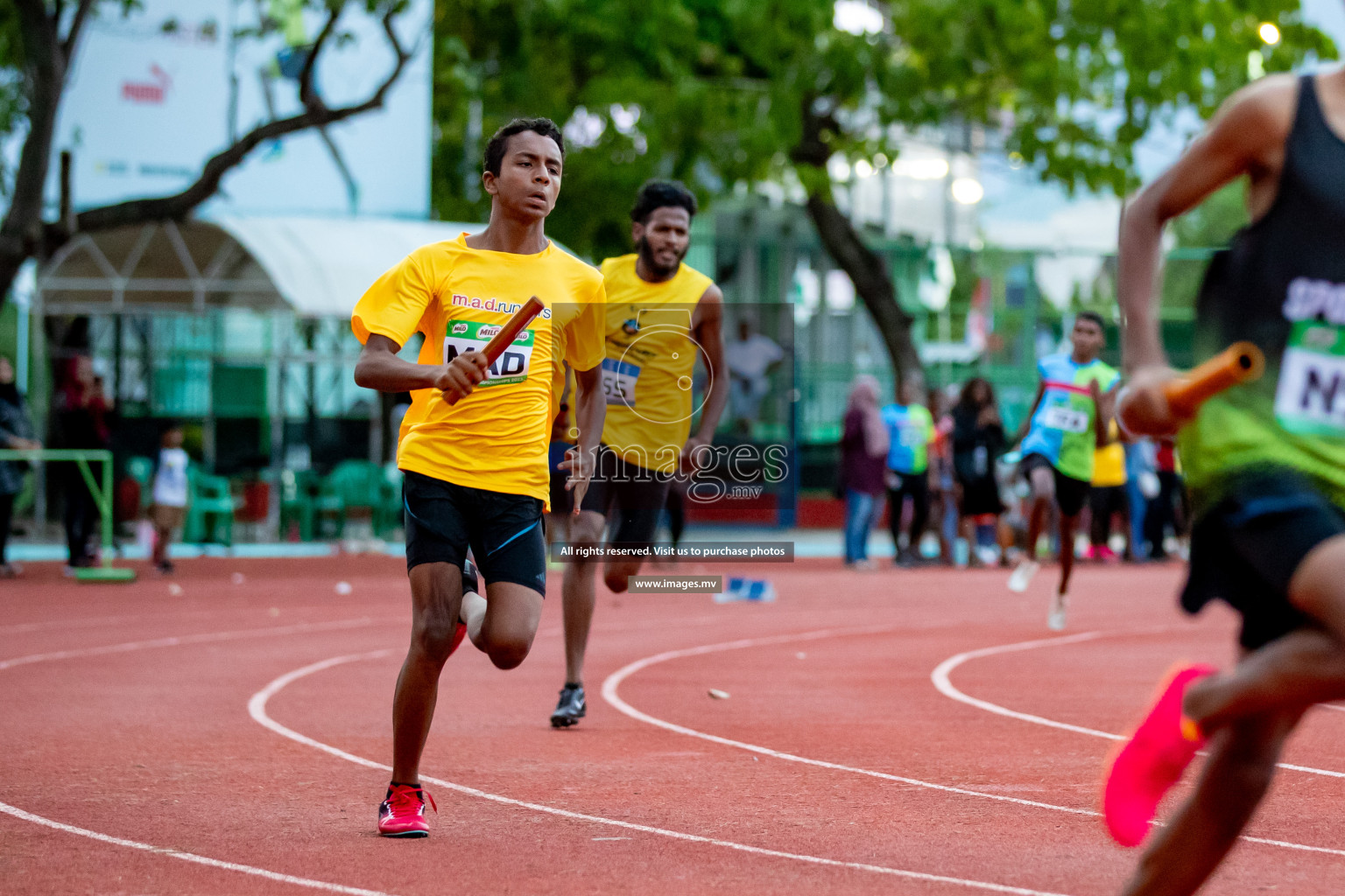 Day 2 of National Athletics Championship 2023 was held in Ekuveni Track at Male', Maldives on Friday, 24th November 2023. Photos: Hassan Simah / images.mv