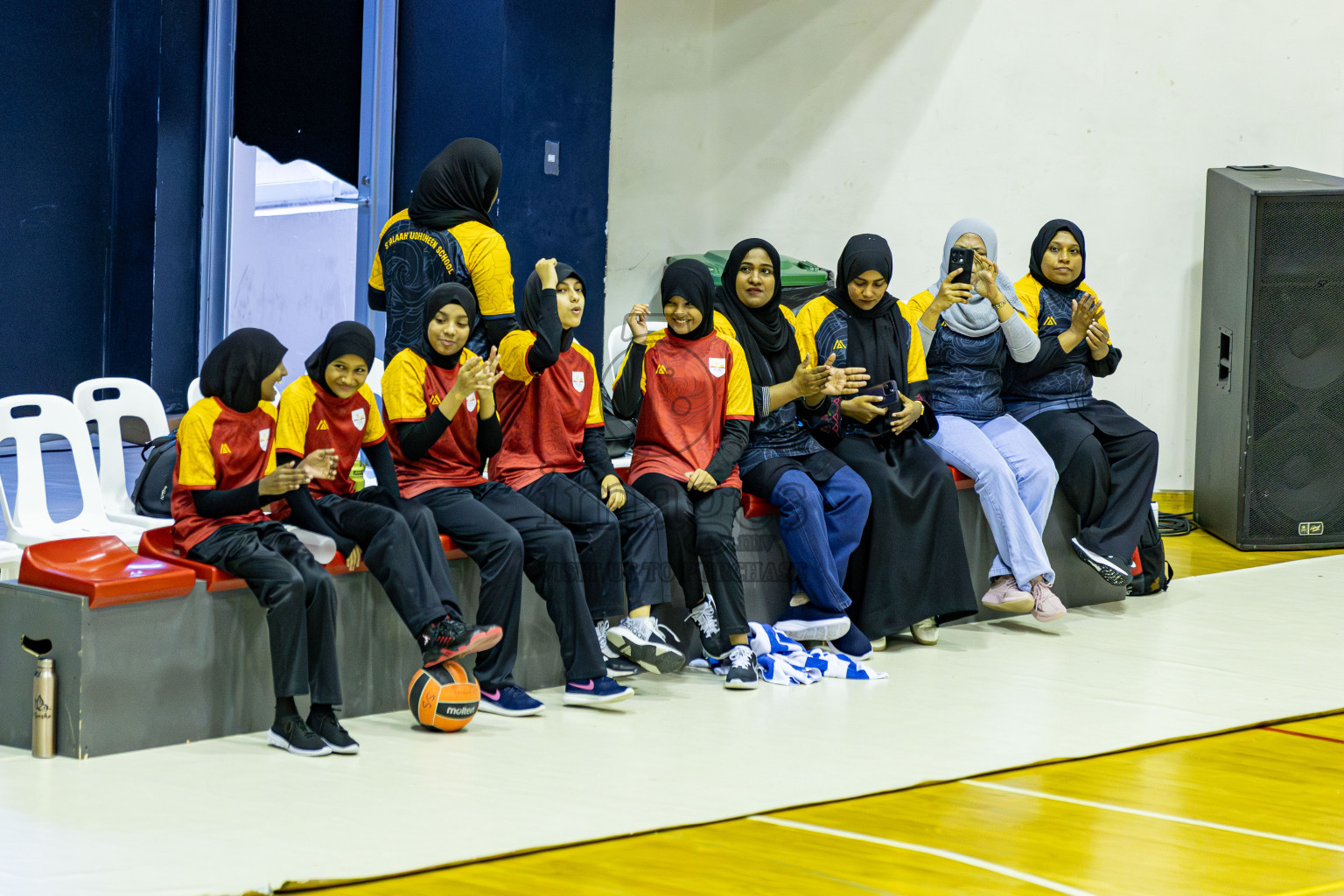 Day 1 of Inter-School Netball Tournament 2025 was held in Social Center Indoor Hall on Saturday, 18th October 2025. Photos: Areef Adam / images.mv