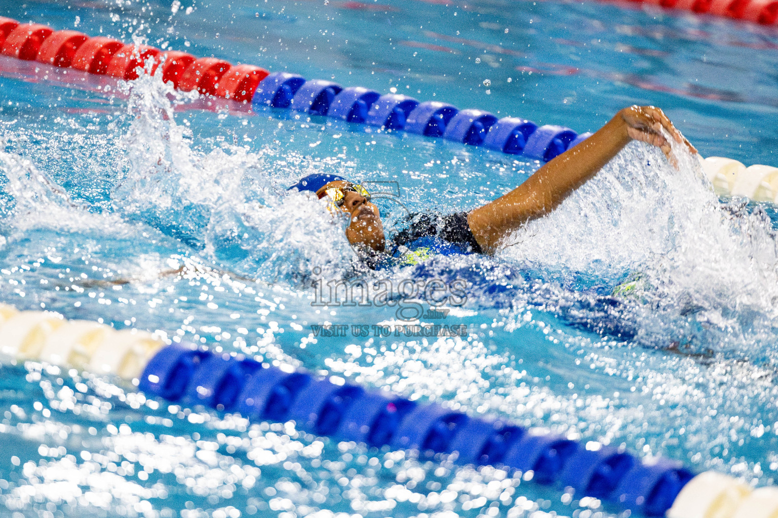 Day 5 of National Swimming Competition 2024 held in Hulhumale', Maldives on Tuesday, 17th December 2024. Photos: Hassan Simah / images.mv