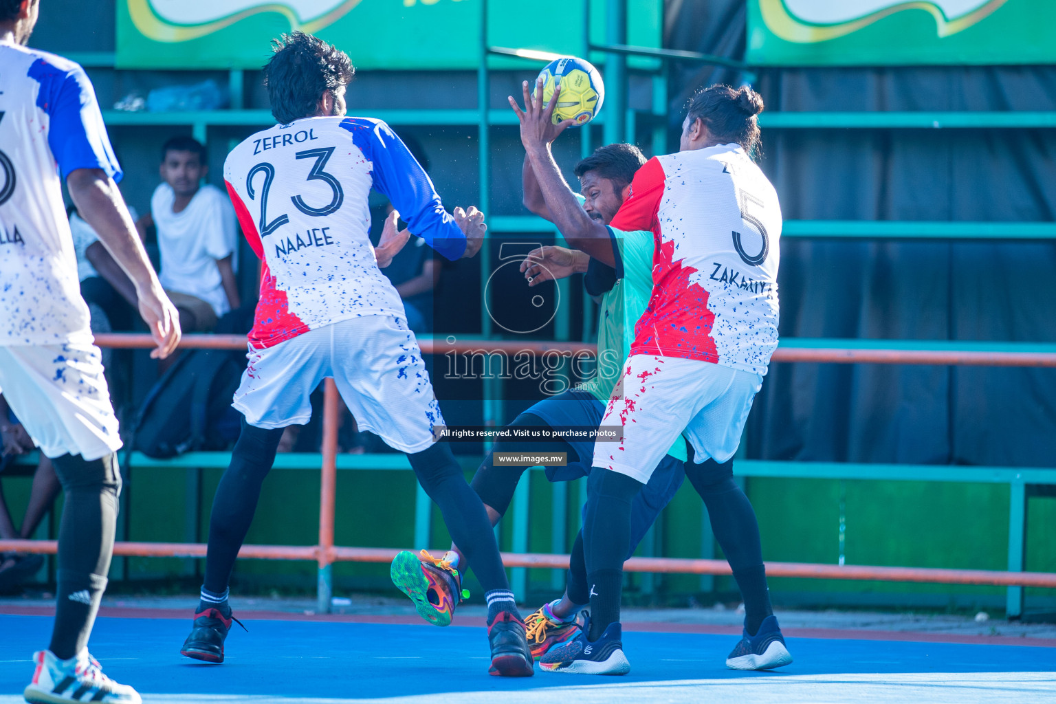 Day 6 of 6th MILO Handball Maldives Championship 2023, held in Handball ground, Male', Maldives on Thursday, 25th May 2023 Photos: Shuu Abdul Sattar/ Images.mv