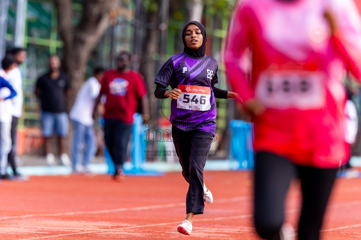 Day 5 of Inter-school Athletics Championship 2025 held in Ekuveni Synthetic Track, Male', Maldives on Saturday, 11th October 2025. Photos by: Nausham Waheed / Images.mv