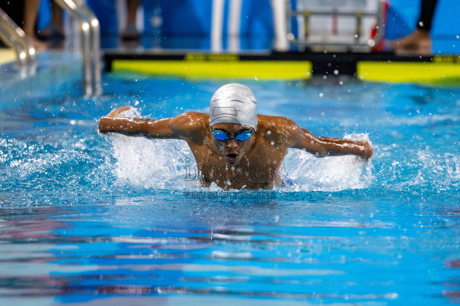 20th Inter-school Swimming Competition 2024 held in Hulhumale', Maldives on Monday, 14th October 2024. 
Photos: Hassan Simah / images.mv