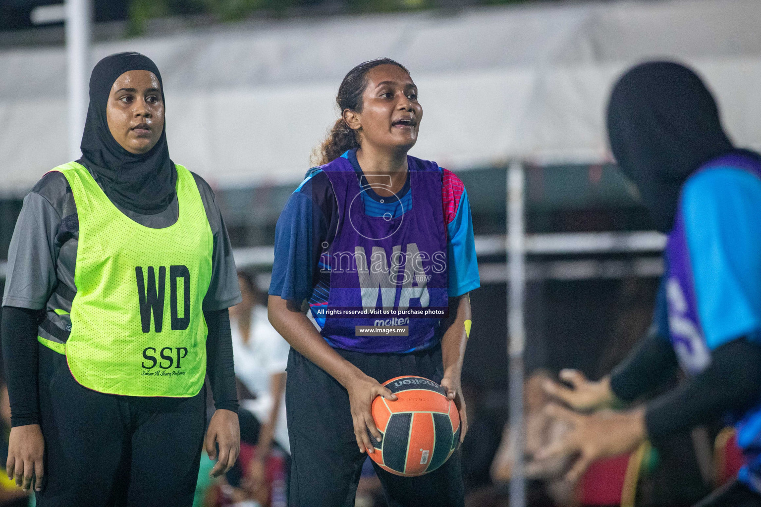 Day 6 of 20th Milo National Netball Tournament 2023, held in Synthetic Netball Court, Male', Maldives on 4th June 2023 Photos: Nausham Waheed/ Images.mv