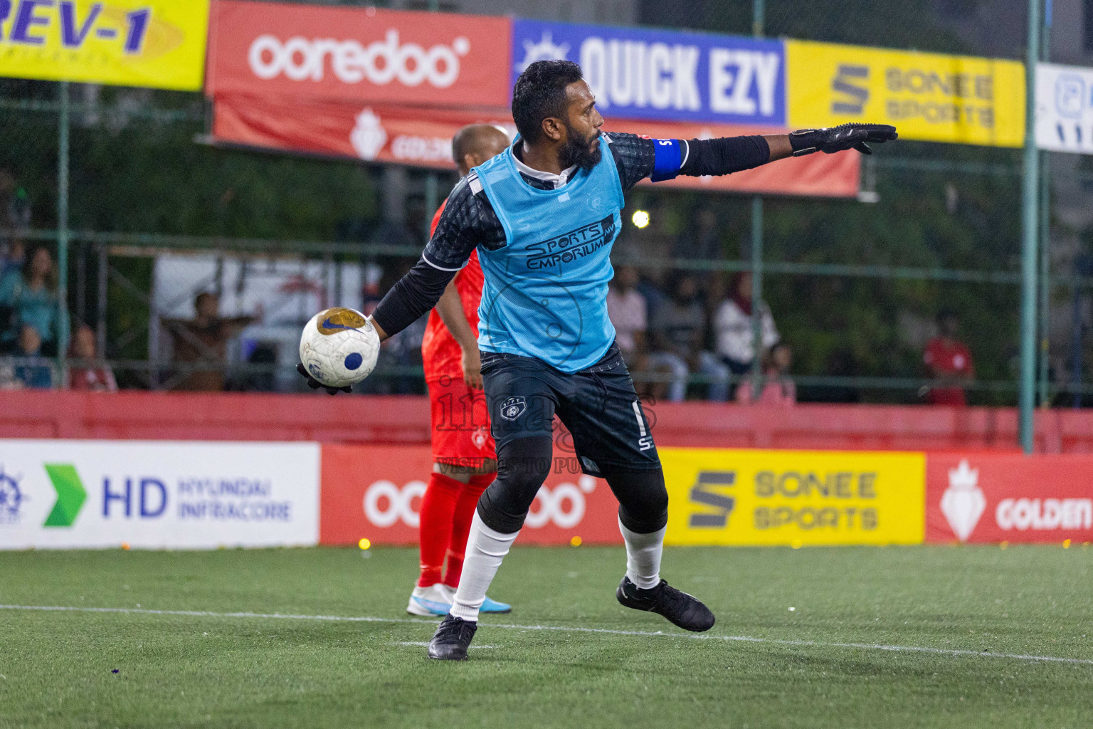 S Feydhoo vs S Maradhoo in Day 21 of Golden Futsal Challenge 2024 was held on Sunday , 4th February 2024 in Hulhumale', Maldives Photos: Nausham Waheed / images.mv