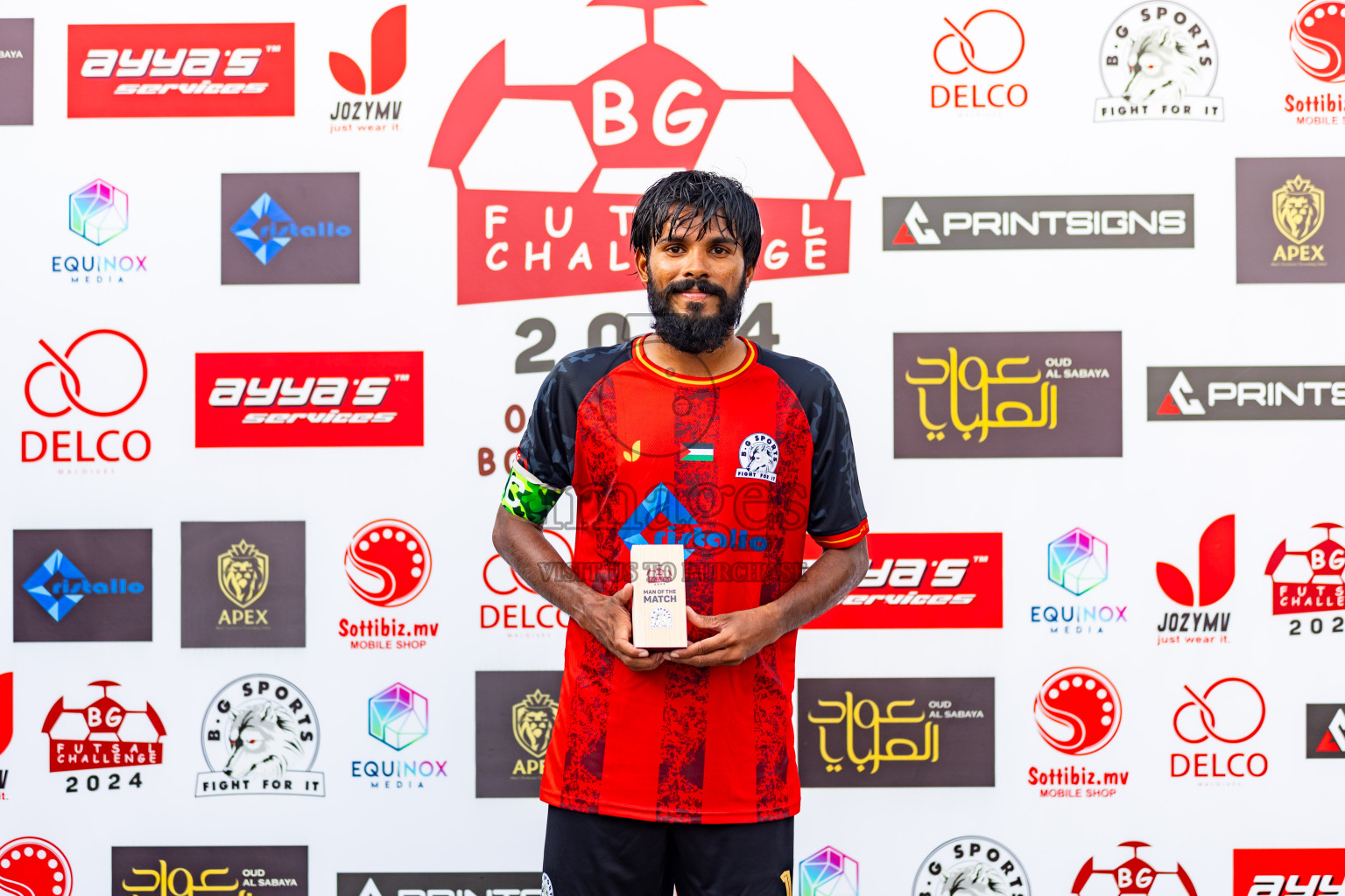 Baakee Sports Club vs BG Sports Club in Day 5 of BG Futsal Challenge 2024 was held on Saturday, 16th March 2024, in Male', Maldives Photos: Nausham Waheed / images.mv