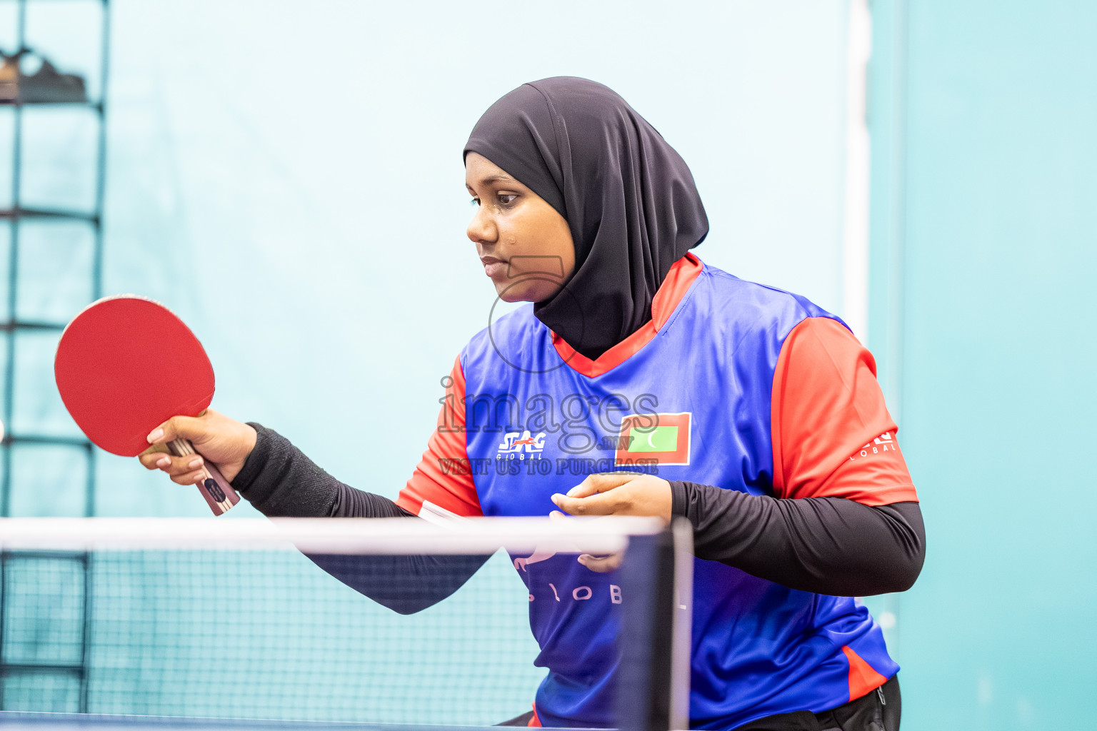 Day 2 of BML 63rd National Table Tennis Tournament 2025 was held on Tuesday, 26th August 2025 in Male' TT Hall, Male', Maldives. Photos: Areef Adam / images.mv