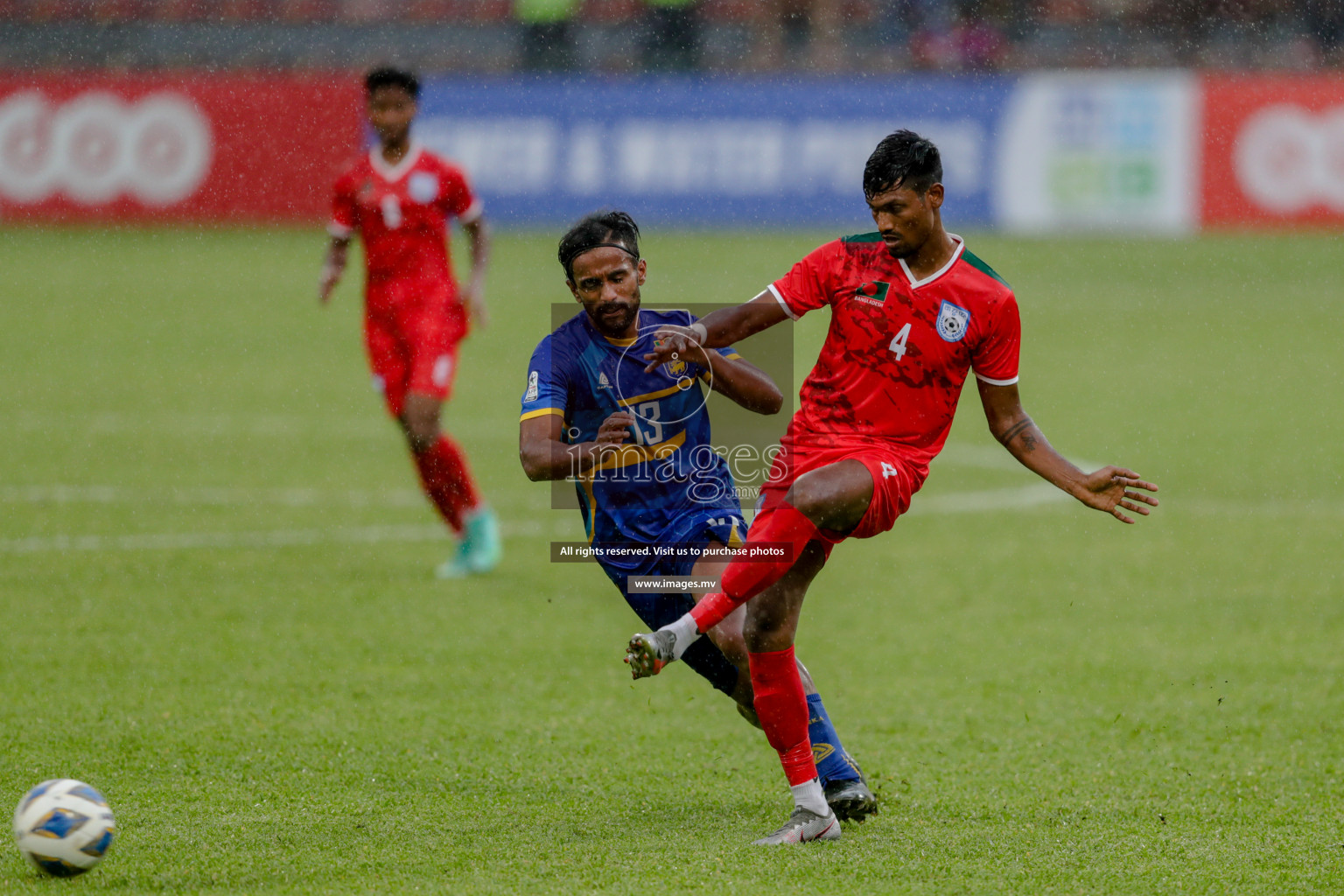 Bangladesh vs Sri Lanka in SAFF Championship 2021 held on 1st October 2021 in Galolhu National Stadium, Male', Maldives