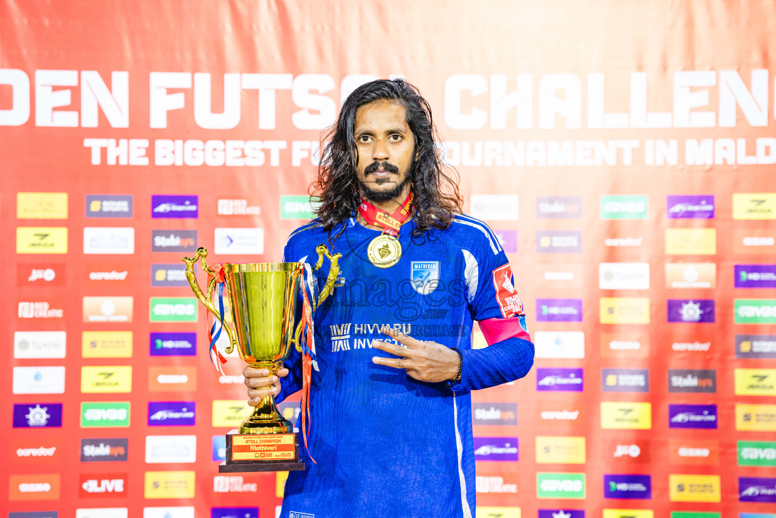 AA. Mathiveri VS AA. Thoddoo in Atoll Round Final on Day 20 of Golden Futsal Challenge 2025 was held on Thursday, 23rd January 2025, in Hulhumale', Maldives. Photos: Abdulla Abeed / images.mv