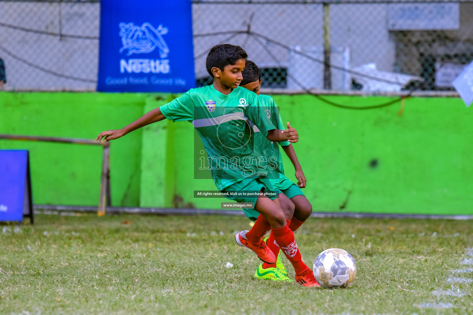 Day 2 of Milo Kids Football Fiesta 2022 was held in Male', Maldives on 20th October 2022. Photos: Nausham Waheed/ images.mv