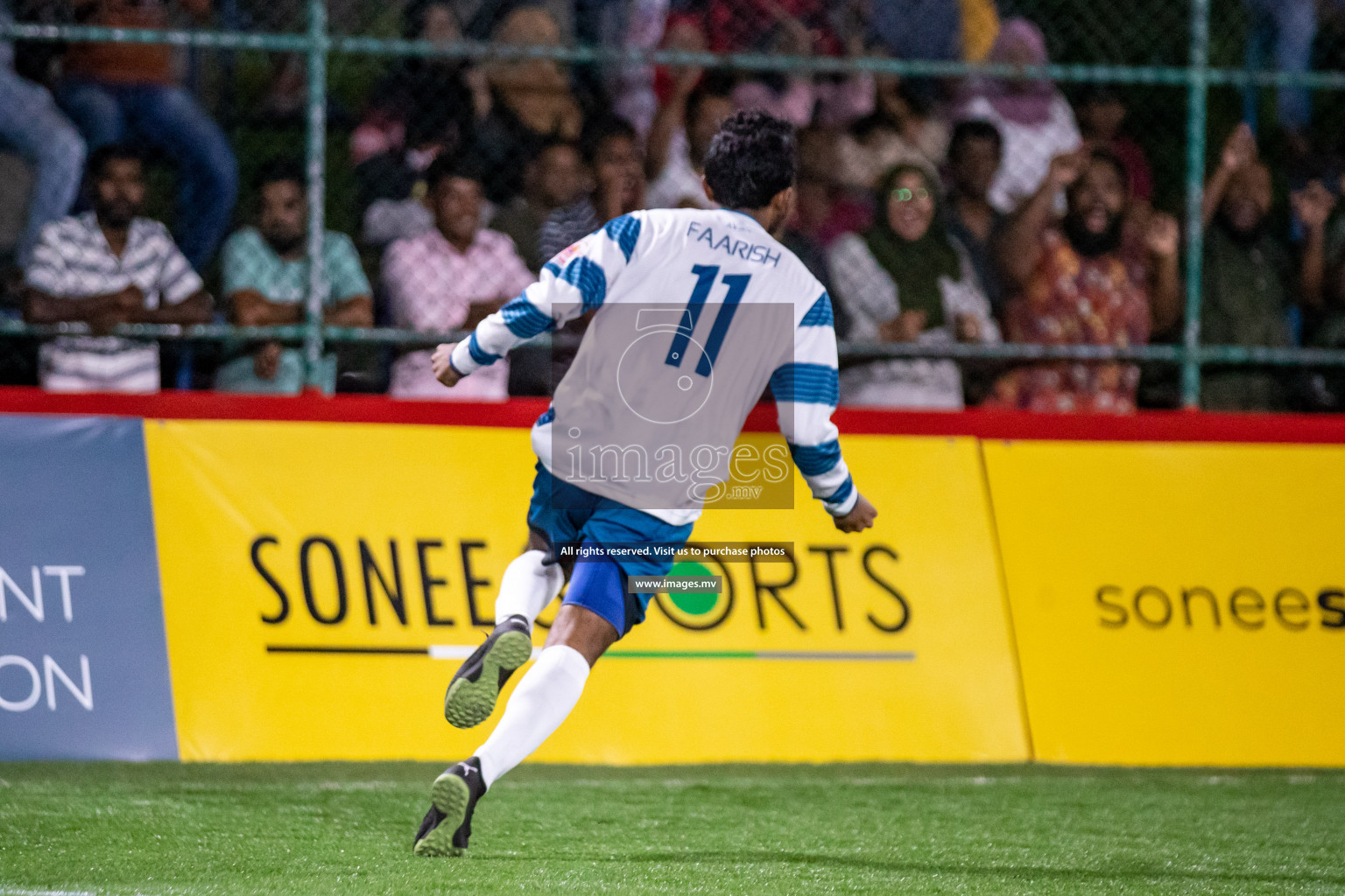 Club AVSEC vs TEAM DJA in Club Maldives Cup 2022 was held in Hulhumale', Maldives on Sunday, 9th October 2022. Photos: Hassan Simah / images.mv