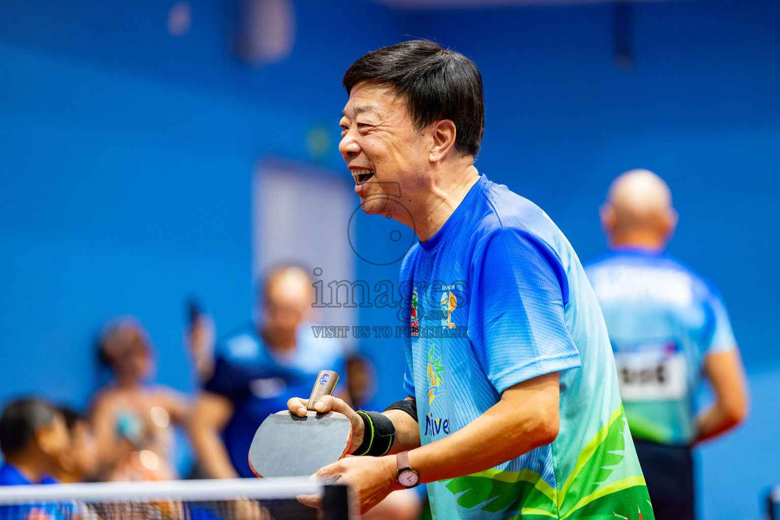 Day 1 of 1st Thoddoo Masters Table Tennis Tournament was held on Thursday, 21st August 2025 in AA Thoddoo, Maldives. Photos: Nausham Waheed / images.mv