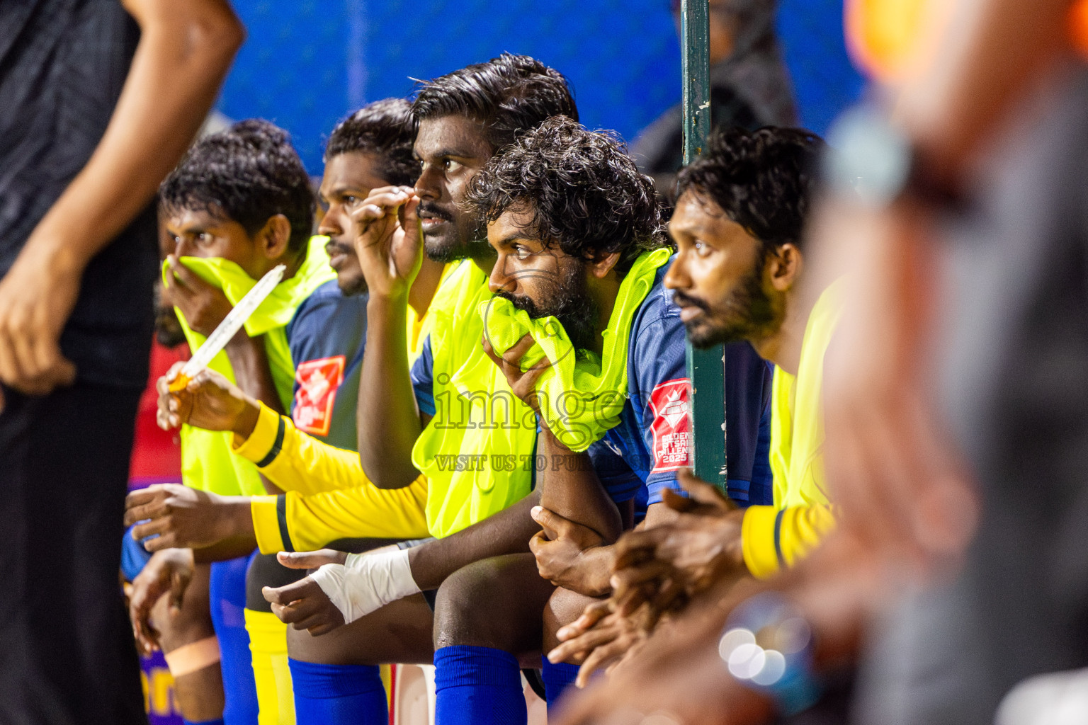 AA Rasdhoo vs AA Bodufolhudhoo in Day 11 of Golden Futsal Challenge 2025 was held on Wednesday, 15th January 2025, in Hulhumale', Maldives Photos: Nausham Waheed / images.mv