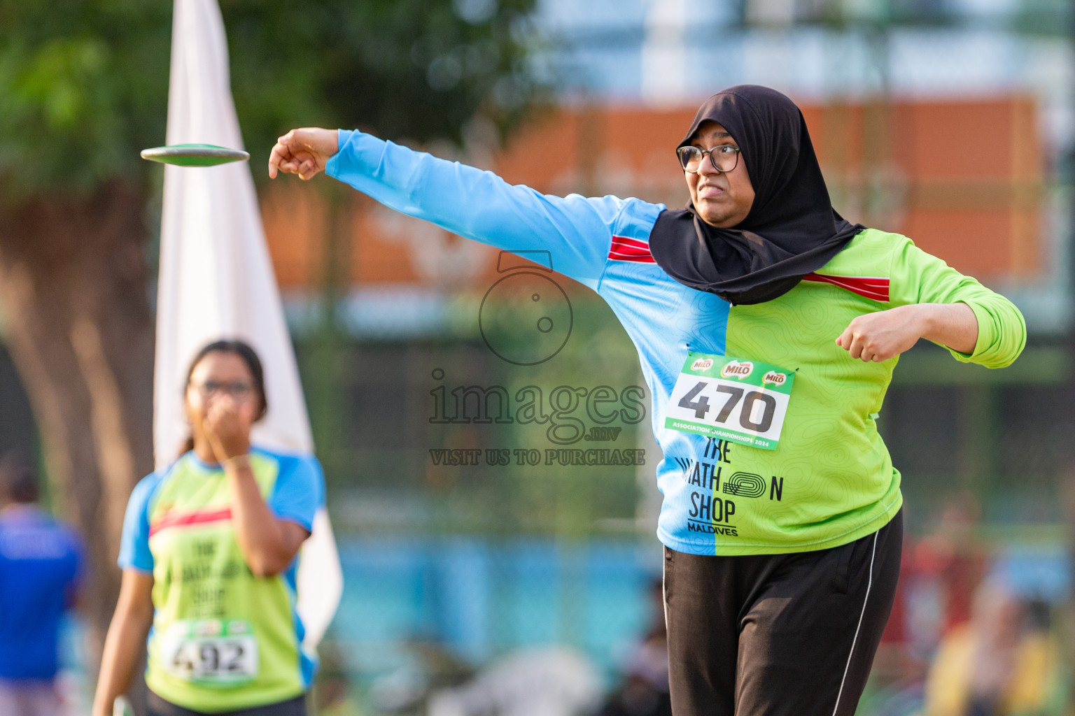 Day 2 of MILO Athletics Association Championship was held on Wednesday, 6th May 2024 in Male', Maldives. Photos: Nausham Waheed