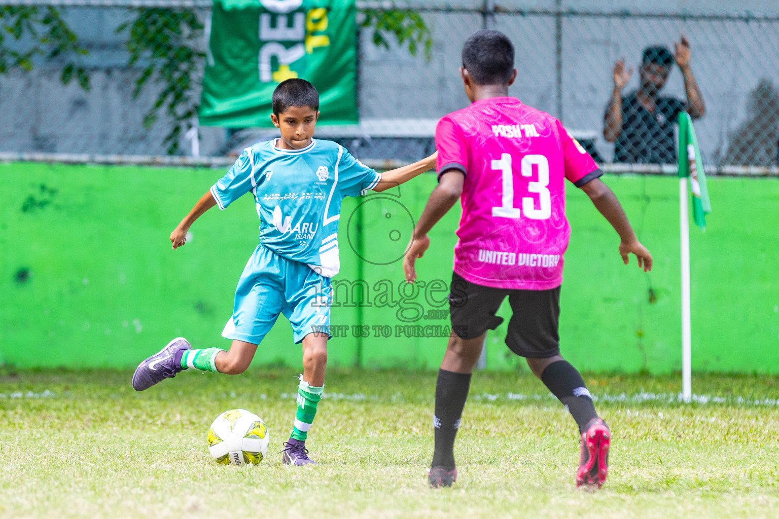 Day 2 of MILO Academy Championship 2025 (U-12) was held at Henveiru Stadium in Male', Maldives on Friday, 2nd May 2025. Photos: Mohamed Mahfooz Moosa / images.mv