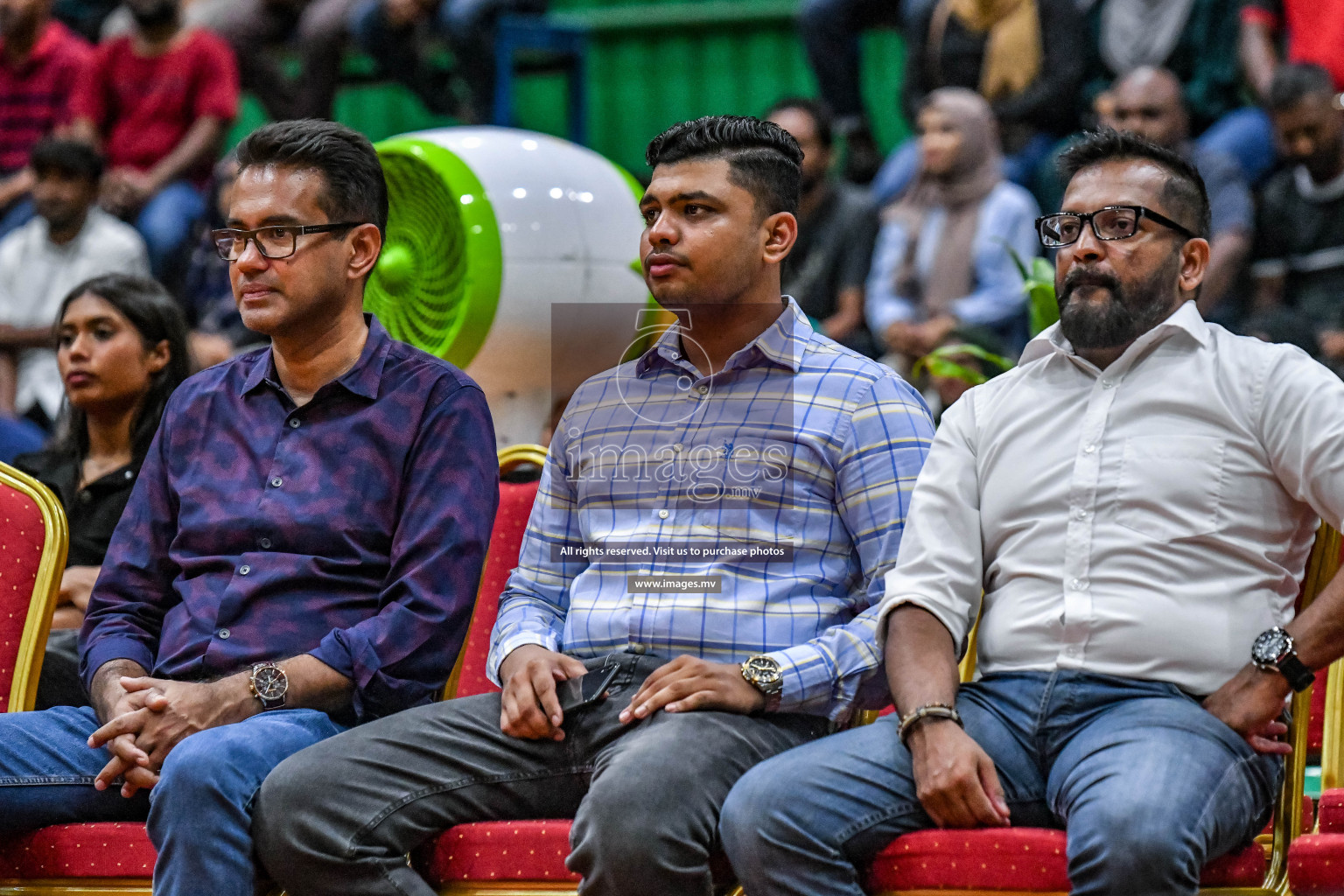 Final of 6th Office Company Badmintion Championship held in Male', Maldives Photos: Nausham Waheed / Images.mv