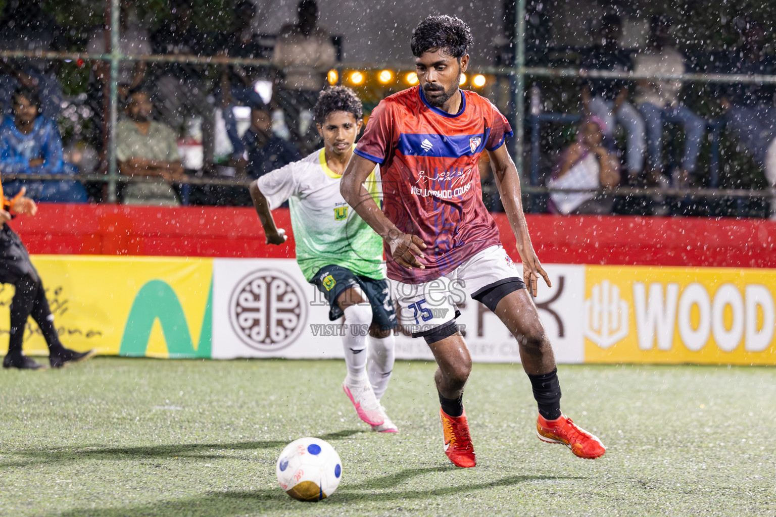 HDh Nellaidhoo vs HDh Vaikaradhoo in Day 9 of Golden Futsal Challenge 2025 was held on Monday, 13th January 2025, in Hulhumale', Maldives
Photos: Ismail Thoriq / images.mv